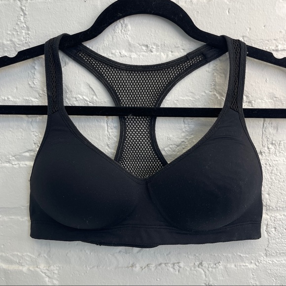 PINK Victoria's Secret Other - VS Pink Yoga Push-Up Sports Bra Mesh Racerback Size Small
